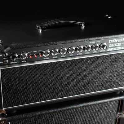 Amplified Nation Trem-Drive Deluxe 50W Head & 112 OS Cab – Black image 3