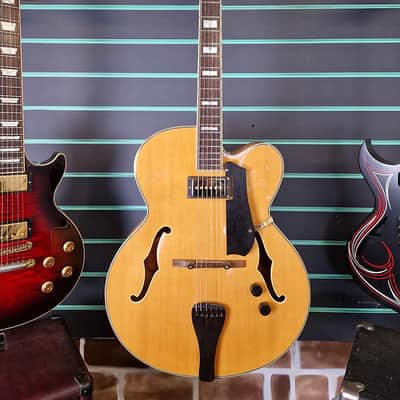 Epiphone Emperor Regent Gloss Natural 2008 Hollow Body Electric Guitar image 2