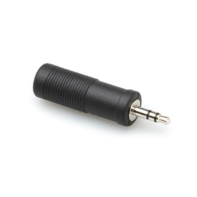 Hosa GMP112 GMP-112 1/4" TRS Female to 3.5mm TRS image 1