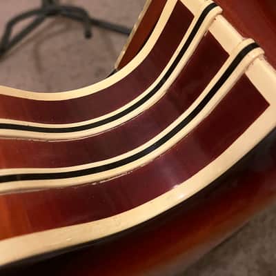 Artur Lang Deluxe custom 1965 - Cherry sunburst image 17