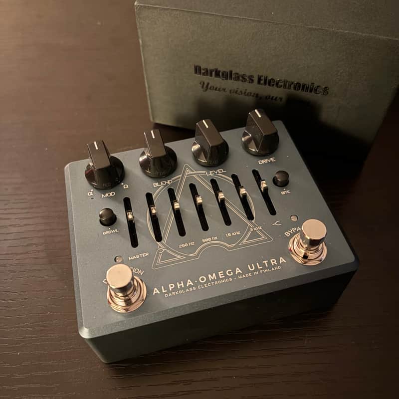 Darkglass Electronics Alpha Omega Ultra V2 Bass Preamp 2020 - Present - Blue image 1