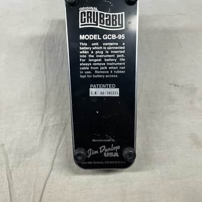 Dunlop GCB95 GCB-95 Cry Baby crybaby Wah Pedal - Rev F Circuit image 7
