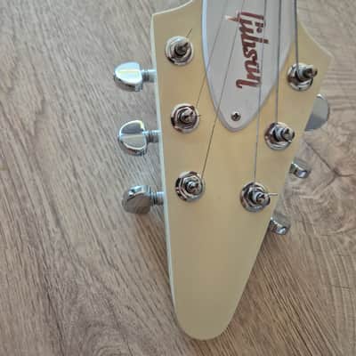 Gibson Flying V Snow falcon 2013 - Limited 500 image 9