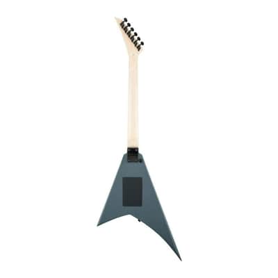 Jackson JS Series Rhoads JS32 6-String Right-Handed Electric Guitar with Poplar Body, Maple Neck, and Amaranth Fingerboard (Satin Gray) image 2