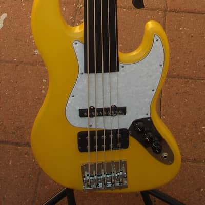 Fretless 5-String Jazz Bass - Jbass - Best Guitar Parts - Tacoma, Washington - U.S.A. image 5