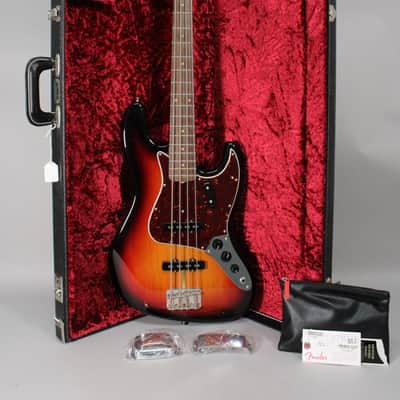 2019 Fender American Original '60s Jazz Bass 3-Color Sunburst w/OHSC image 1