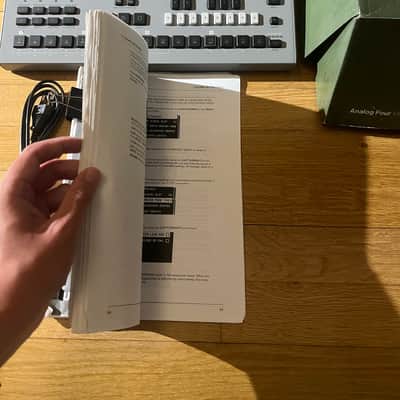 Elektron Analog Four MKII 4-Voice Tabletop Analog Synthesizer + Printed Manual image 4