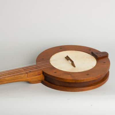 Stanley Hicks  Mountain Banjo 5 String Fretless Banjo (1985), NO CASE case. image 7