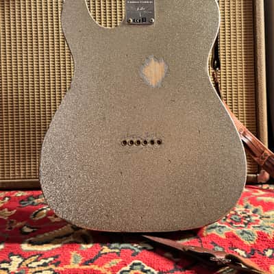 Fender Custom Shop Limited 1961 Telecaster Relic Silver Sparkle - Wildwood Video Demo image 9