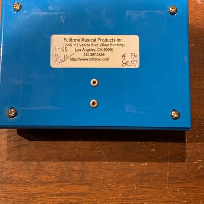 Fulltone Full Drive 2 (Non-MOSFET) 1996 - 2007 - Blue image 2