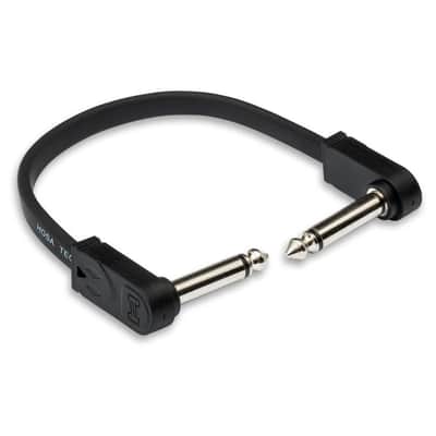 Hosa CFP-118 Low Profile Flat 18" Patch Cable image 1