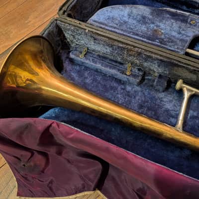 Yamaha YSL.651 Late 70's to Early 80's - Brass Bell with Silver Slide image 5