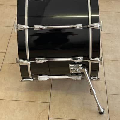 Yamaha 9000 Recording Custom 22x14" Bass Drum black piano image 8
