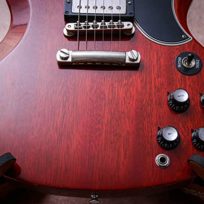 GIBSON USA Custom Shop '61 Les Paul SG Standard Reissue "VOS Faded Cherry" (2010) image 6