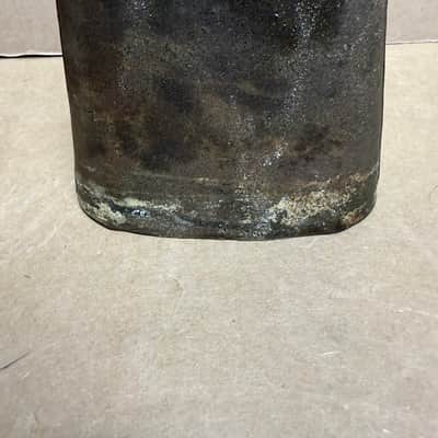 Unbranded Vintage Steel Cowbell – Rustic Patina – Heavy-Duty Construction – Fully Functional – Used image 2