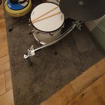 Drum Tec Pro 3 mit Roland TD-27 Ende 2023 - Piano White image 2