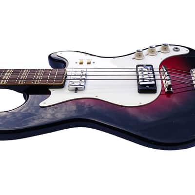 1966 Hofner 185 shortscale bass in Redburst Tocotronic (Vintage, Restored) image 9