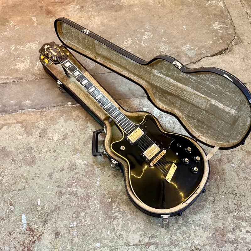1977 Guild M-80 Black beauty