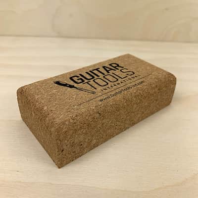 Guitar Tools International Flat Beveled Cork Sanding Block- Guitar Luthiers - LCBS2 image 3