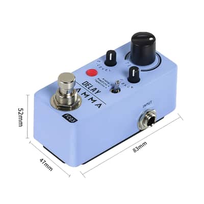 FLAMMA FC03 Delay Pedal Electric Guitar 3 Delay Effects Modes Analog Real Echo Tape Echo True Bypass image 6