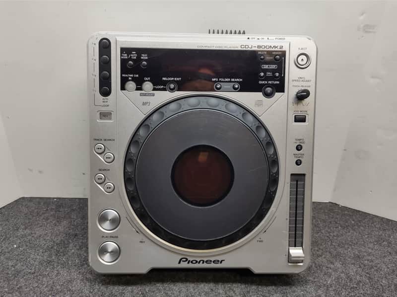 Pioneer CDJ-800 MK2 Digital Vinyl Turntable - 2008 Black image 1