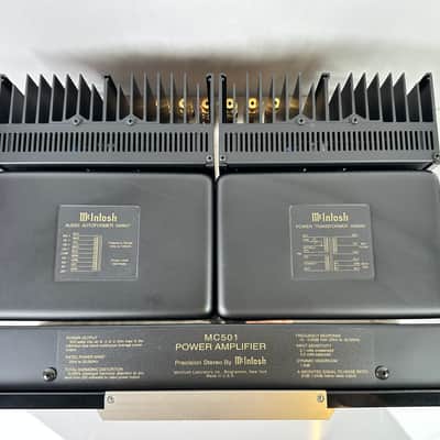 McIntosh MC501 Power Amplifier - 500 Watt Monoblock image 9