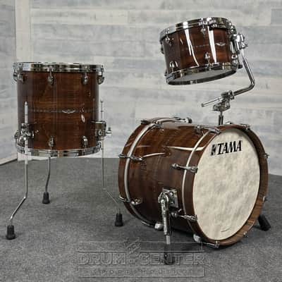 Tama Star Bubinga 3pc Bop Drum Set Natural Indian Laurel w/Inlay image 1