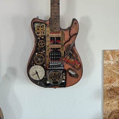 Martper Guitars Boutique Custom Shop Frankenstein SteampunkI II 2022 image 17