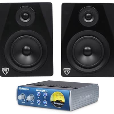 Presonus TubePre V2 Vacuum Tube Preamp 4 Recording/Live Sound+2) Studio Monitors image 1