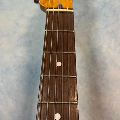 2011 Fender Japan Pawn Shop '72 Semi-Hollow Sunburst w/ Shop Tags, MIJ image 4