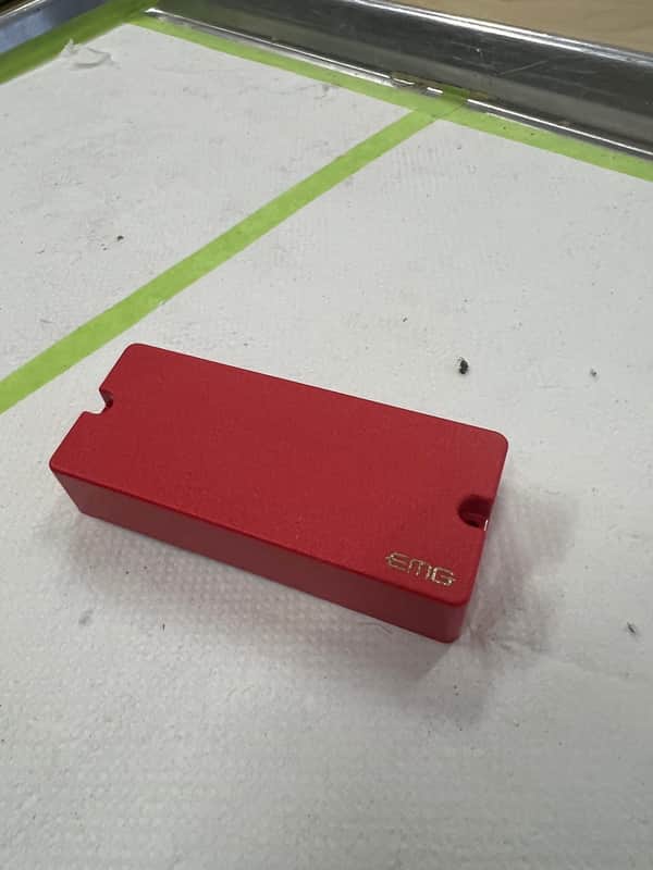 EMG 85-7  Active 7 string Humbucker 2015-OLD Red (discontinued) image 1