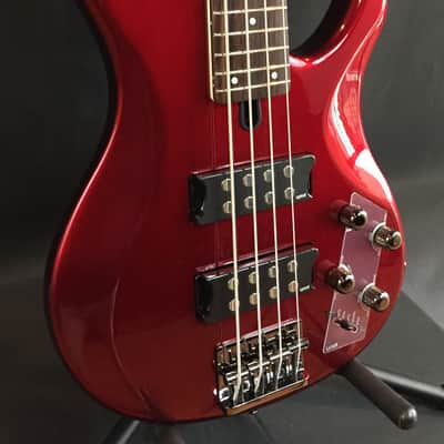 Yamaha TRBX304CAR 4-String Electric Bass Guitar Candy Apple Red image 3