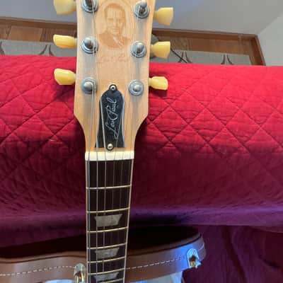 Gibson Les Paul Tribute 2013 - Bullion Gold with Maple Headstock Veneer Bild 12
