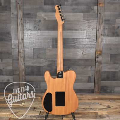 Fender American Acoustasonic Telecaster All-Mahogany - Natural with Deluxe Gig Bag image 6