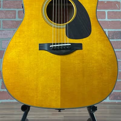 Yamaha FGX5 Red Label Acoustic-Electric Guitar - Natural image 2