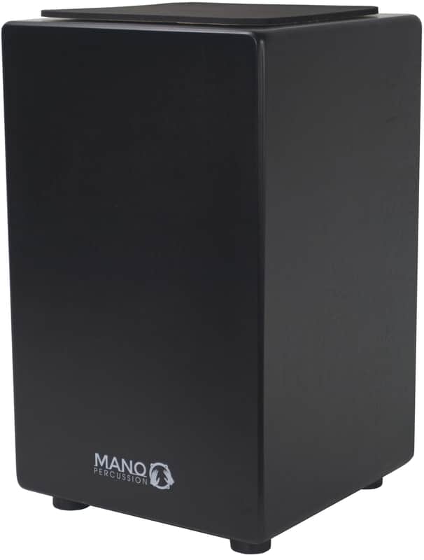 Mano Percussion #MP-CAJ-MBS - Cajon With Foam Seat Pad, Midnight Black Satin image 1