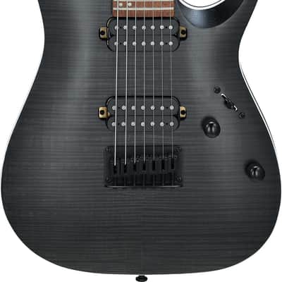 Ibanez RGA742FM-TGF RGA Electric Guitar 7-String - Transparent Grey Flat image 2