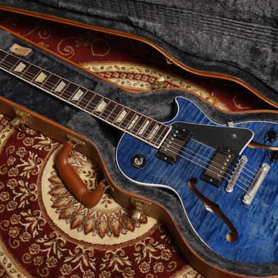 Gibson Memphis ES-Les Paul 2016 - Blue Stain image 17