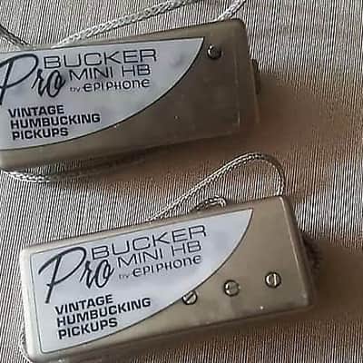 Epiphone Mini Humbuckers Pro Buckers Pickups Neck and Bridge Set image 1