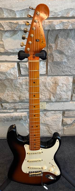 Fender American Vintage '57 Stratocaster 1988 - 2-Color Sunburst image 1