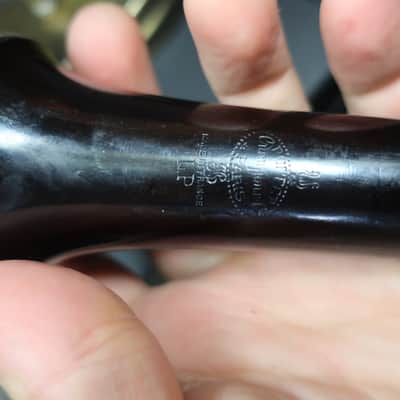 Vintage 1930s Buffet Crampon & Cie Clarinet Buffet LP Low E Made In Paris France Straight Clarinet Straight Wood Original Case image 15