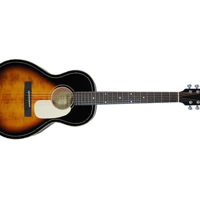 Silvertone 604 Classic Series Parlor Acoustic American Vintage Sunburst Open Box image 4