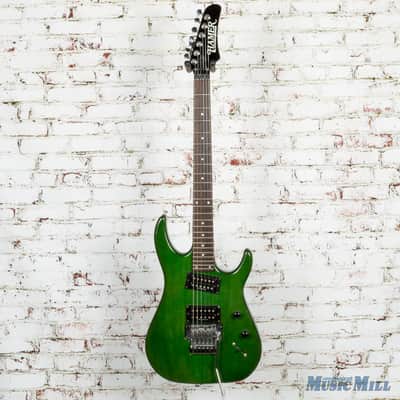90's Hamer Slammer Series Super Strat/Diablo Electric Guitar Green