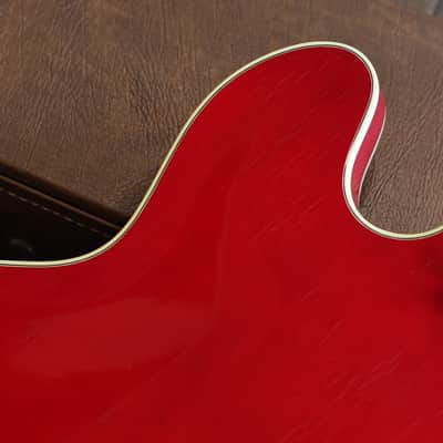 1986 Gibson BB King Lucille Electric Guitar Cherry Red + OHSC image 13