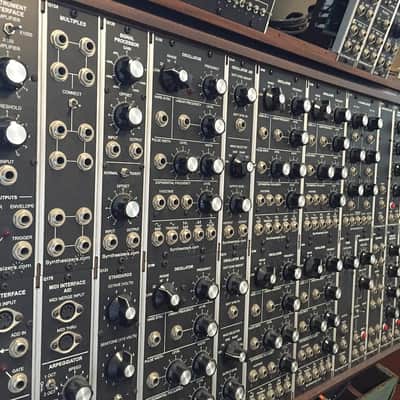 Multiple Dotcom format Modular Synth Studio Walnut image 3