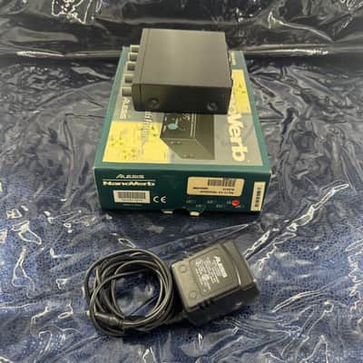 Alesis Nanoverb 18-Bit Digital Effects Processor 1990s - Black image 2