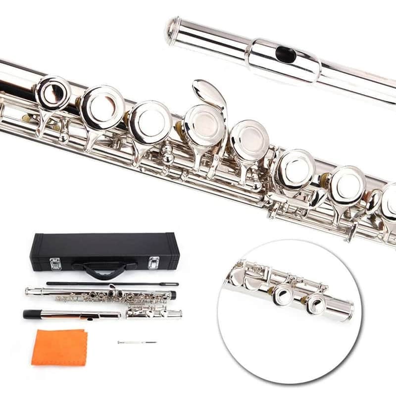 FLUTE School Practice 16 Closed Hole Concert Band Student w/Spilt image 1