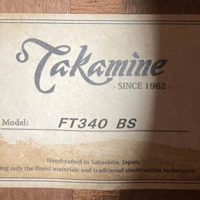 Takamine Limited Edition FT340 BS 2023 - Natural, Excellent, Demo, SKU: I744719 image 7