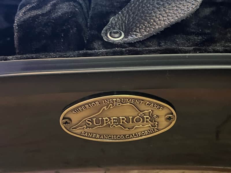 Superior Deluxe Fiberglass Mandolin Case
