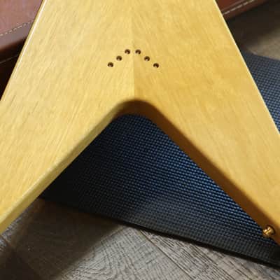 Minty! 2024 Gibson Custom Shop '58 Korina Flying V Reissue Electric Guitar Natural + COA OHSC image 16
